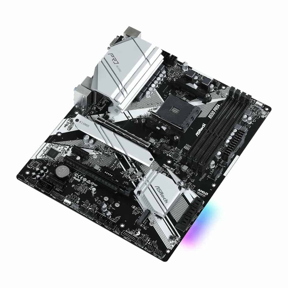 (image for) ASRock B550 Pro4 AMD B550 DDR4 ATX Motherboard